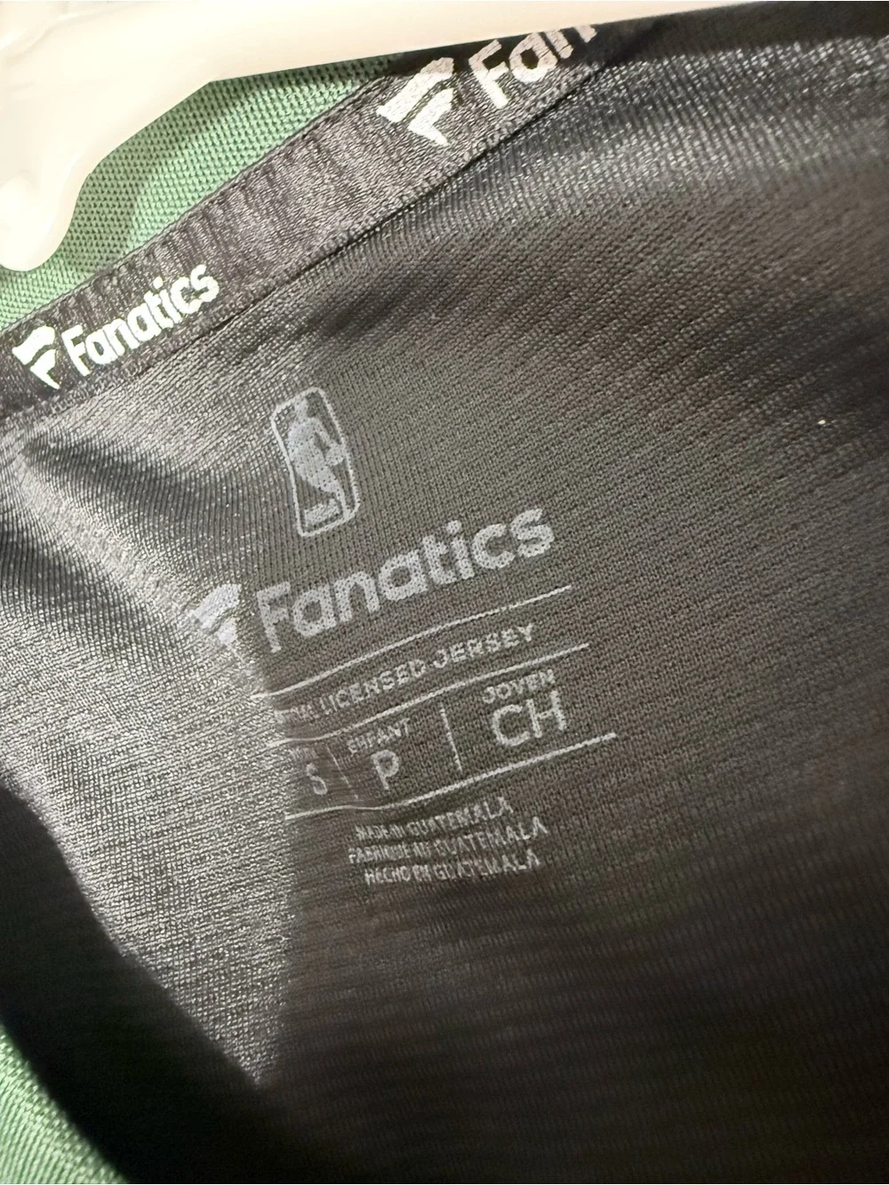 Fanatics Black & Green Milwaukee Bucks #34 Kids Jersey Tank